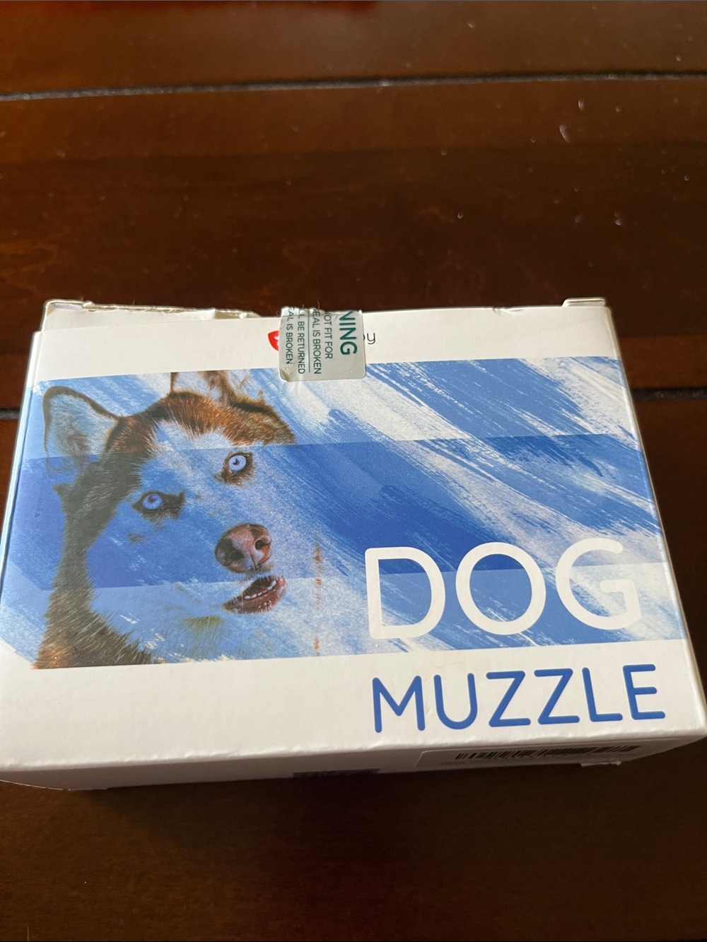 Dog Muzzle Blue - Unbranded Adjustable Comfort Muzzle